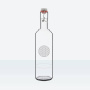 Flacon din sticla pentru dilutie hipertonica / izotonica, 1 L, Sarl MineralBio