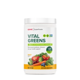 Superfoods Vital Greens Daily Superfoods Powder, Pudra Cu Super Alimente Verzi Cu Aroma De Mango, 421 G, GNC