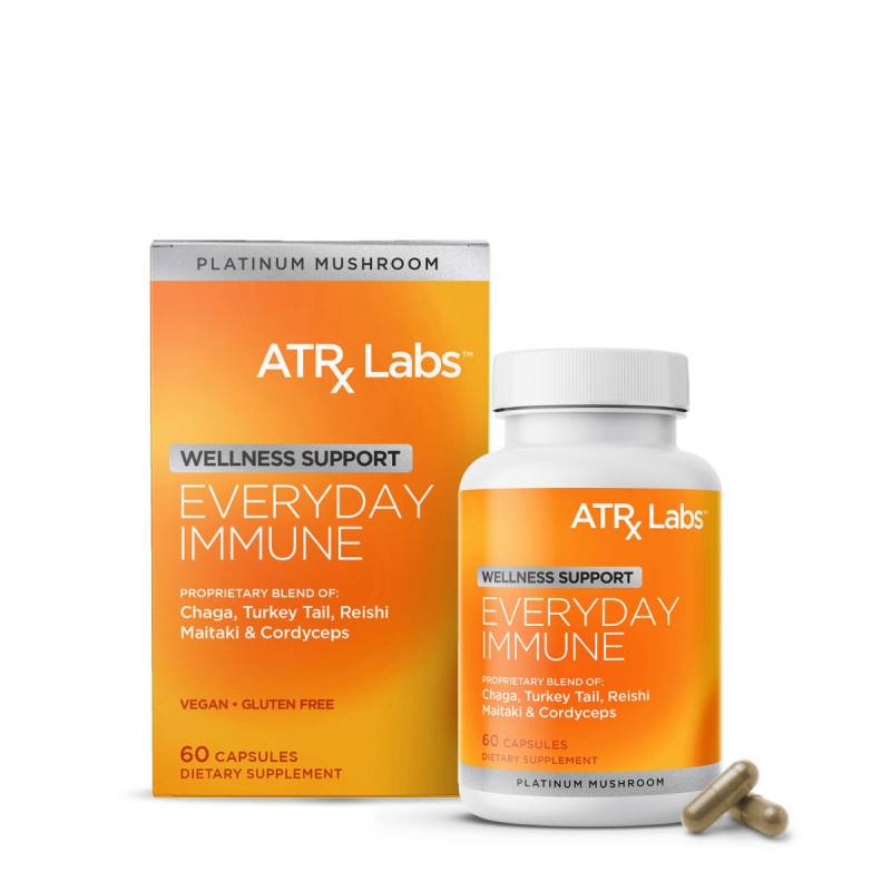 Everyday Immune Platinum Mushroom Blend, Formula Avansata Cu