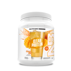 Whey Protein Isolate Mango, Izolat Proteic Din Zer Clar Cu Aroma De Mango, 489 G, Nutrabioclear, GNC