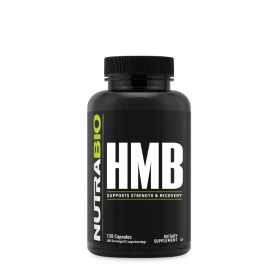Hmb Strength & Recovery Support, Suport Pentru Forta Si Recuperare Musculara, 120 capsule, Nutrabio, GNC