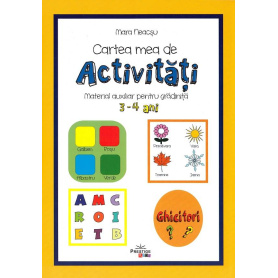 Cartea mea de activitati 3 - 4 ani - Carte - Editura Prestige