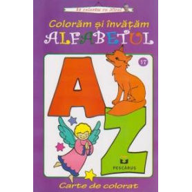 Coloram si invatam alfabetul - Carte de colorat - Carte - Editura Prestige
