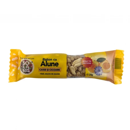 BATON CU ALUNE, CAISE SI CICOARE, 28 g, SOLARIS
