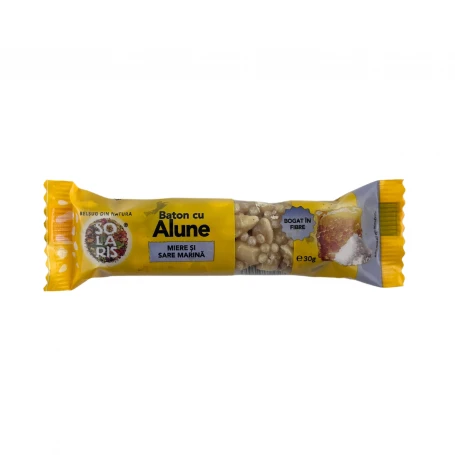 BATON CU ALUNE, MIERE SI SARE MARINA, 30 g, SOLARIS