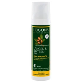Fluid pentru ingrijirea firului de par cu ulei de argan, 75 ml, Logona