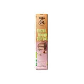 Baton de ciocolata Praline Noisette, eco-bio si fairtrade, 37.5 g, Gepa