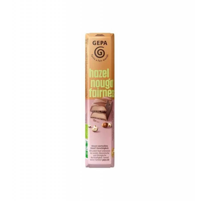 Baton de ciocolata Praline Noisette, eco-bio si fairtrade, 37.5 g,