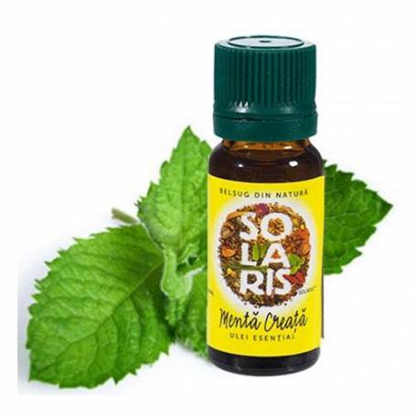 Ulei esential menta creata 10ml - Solaris