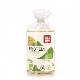 Rondele proteice din linte expandata eco-bio, fara gluten, 100g Lima