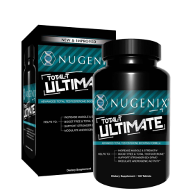 Nugenix Total-t Ultimate, Formula avansata pentru Testosteron si Vitalitate, 120 tablete, GNC