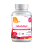 Kidsactive - imbunatatirea capacitatii de concentrare si atentie a copiilor - 60 tablete masticabile, Zahler - GNC