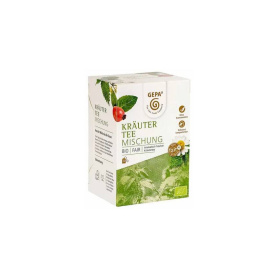 Amestec de ceai din plante, eco-bio si fairtrade, 20 pliculete, Gepa