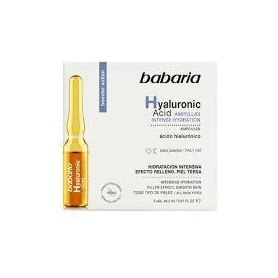 Fiole cu Acid Hialuronic pentru hidratare, 10 ml, Babaria