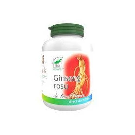 Ginseng Rosu, 200 capsule, Medica - Pro Natura