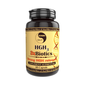 Hgh 3 X Biotics, sustine starea generala a organismului, 90 capsule, Medica - Pro Natura