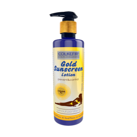 Lotiune pentru prevenirea arsurilor solare, Gold SunScreen Lotion, 200 ml, Medica - Pro Natura