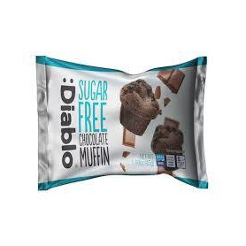 Briosa cu ciocolata, fara zahar, 45 g, Diablo