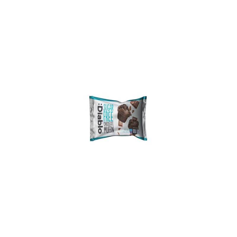 Briosa cu ciocolata, fara zahar, 45 g, Diablo