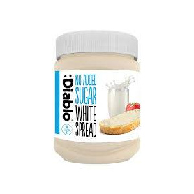 Crema tartinabila alba, fara zahar, 350 g, Diablo