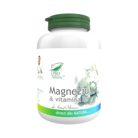 Magneziu cu Vitamina B6, 150 capsule, Medica - Pro Natura