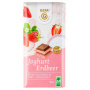 Ciocolata duo cu iaurt si capsuni, eco-bio si fairtrade, 80 g, Gepa
