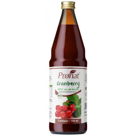 Suc de merisoare, eco-bio, 750 ml, Medicura