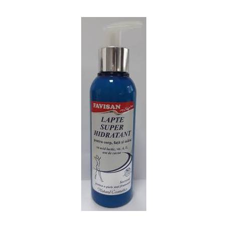 LAPTE SUPER HIDRATANT, pentru corp, fata si maini, 150 ml Favisan