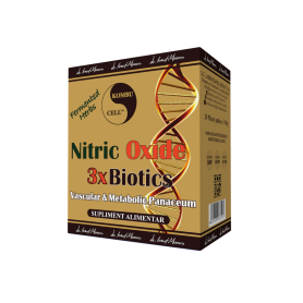 Nitric Oxide 3xBiotics, sustine sanatatea vasculara, 30 plicuri, Medica - Pro Natura
