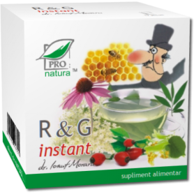 R & G Instant, sustine sanatatea cailor respiratorii, 12 plicuri, Medica - ProNatura