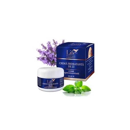 Crema hidratanta de zi, 50 ml, Life Bio