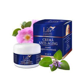Crema anti-aging, 50 ml, Life Bio