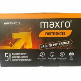 MAXRO FORTE SHOTS - pentru potenta, 5 monodoze x 10 ml, MAD HOUSE