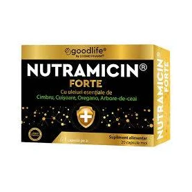 NUTRAMICIN FORTE, 20 capsule, Cosmo Pharm