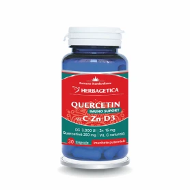 QUERCETIN IMUNO SUPORT, 30 capsule - HERBAGETICA