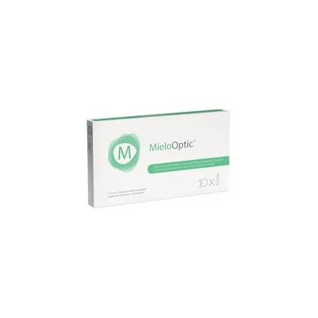 Mielo Optic, sustine buna functionare a nervului optic, 10 fiole, NaturPharma