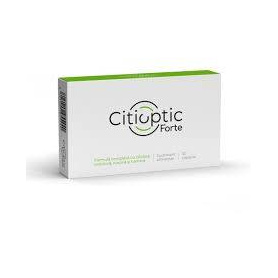Citioptic Forte, sustine buna functionare a nervului optic, 30 capsule, Naturpharma