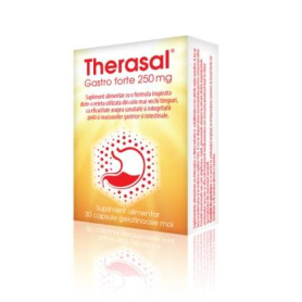 THERASAL GASTRO FORTE 250 mg, 30 capsule moi, VEDRA