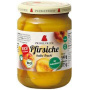 Compot de piersici jumatati, fara zahar, 340 g, Zwergenwiese