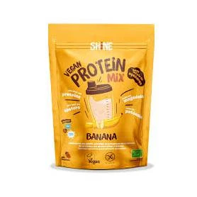 Shake proteic cu banane, eco-bio, 250 g,  Shine Drinks
