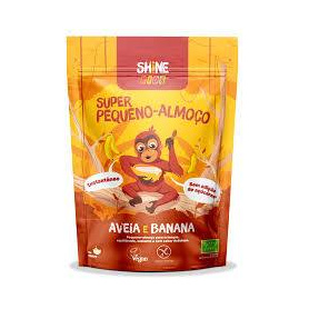 Cereale instant pentru copii, cu ovaz si banane, eco-bio, 300 g, Shine