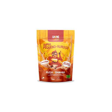 Cereale instant pentru copii, cu ovaz si banane, eco-bio, 300 g, Shine