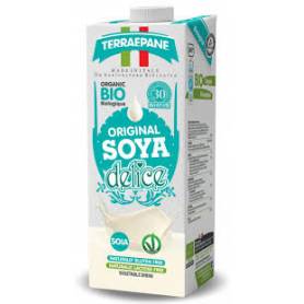 Bautura vegetala din Soia integrala si sirop de agave, fara zahar, eco-bio, 1L, Terra e Pane