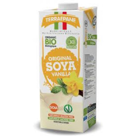 Bautura vegetala din Soia integrala si Vanilie, eco-bio, 1 L, Terra e Pane
