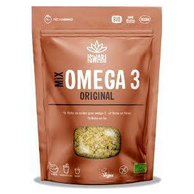 Mix Omega 3, cu seminte de in si chia, eco-bio, 200 g, Iswari