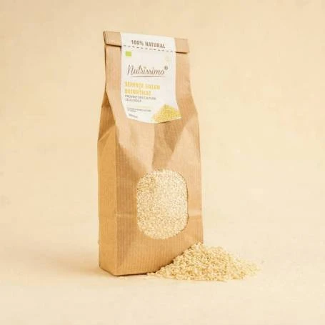 Seminte de susan decorticat, eco-bio, 200 g, Nutrissimo