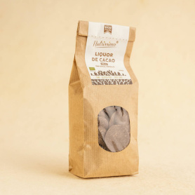 Masa de cacao cruda criollo, eco-bio, 200 g, Nutrissimo