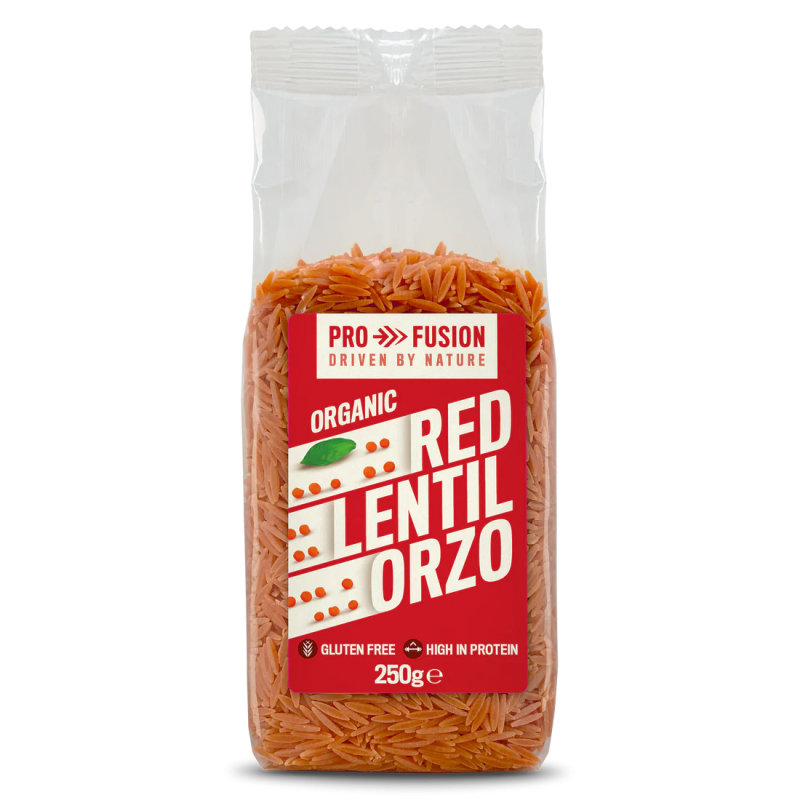 Paste orzo din linte rosie, eco-bio, 250g, Profusion