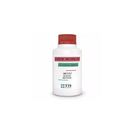 Lotiune mentolata cu extracte naturale, 100 ml, Tis Farmaceutic