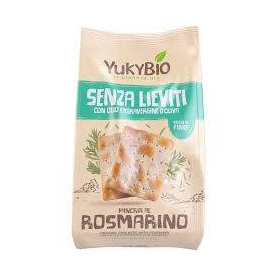 Crackers cu rozmarin, eco-bio, 200 g, Yukybio